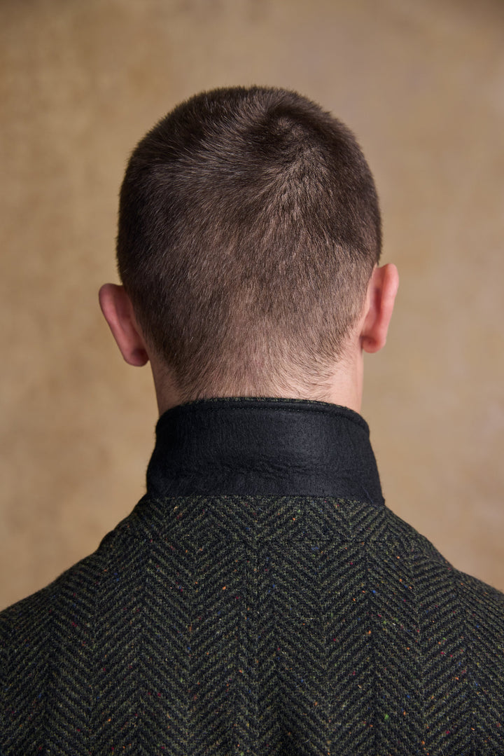 Cian Tweed Blazer - Donegal Pine Herringbone