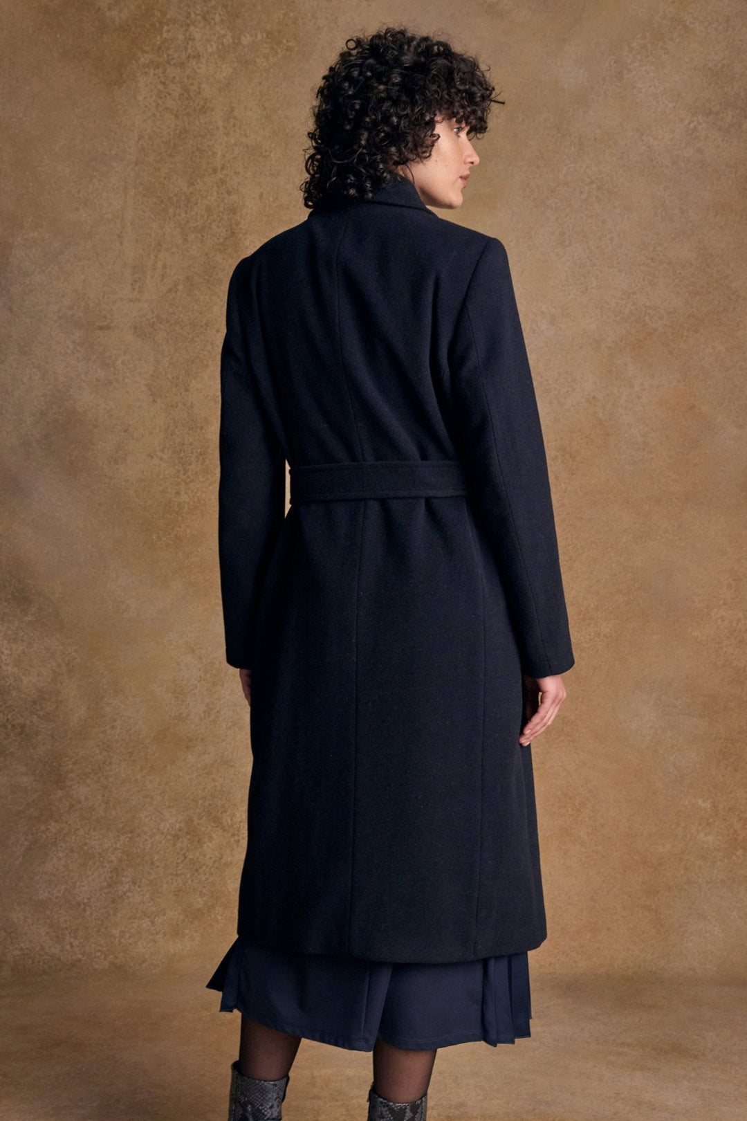 Jack Murphy Ireland - Clodagh Wool Coat - Navy - Tweed