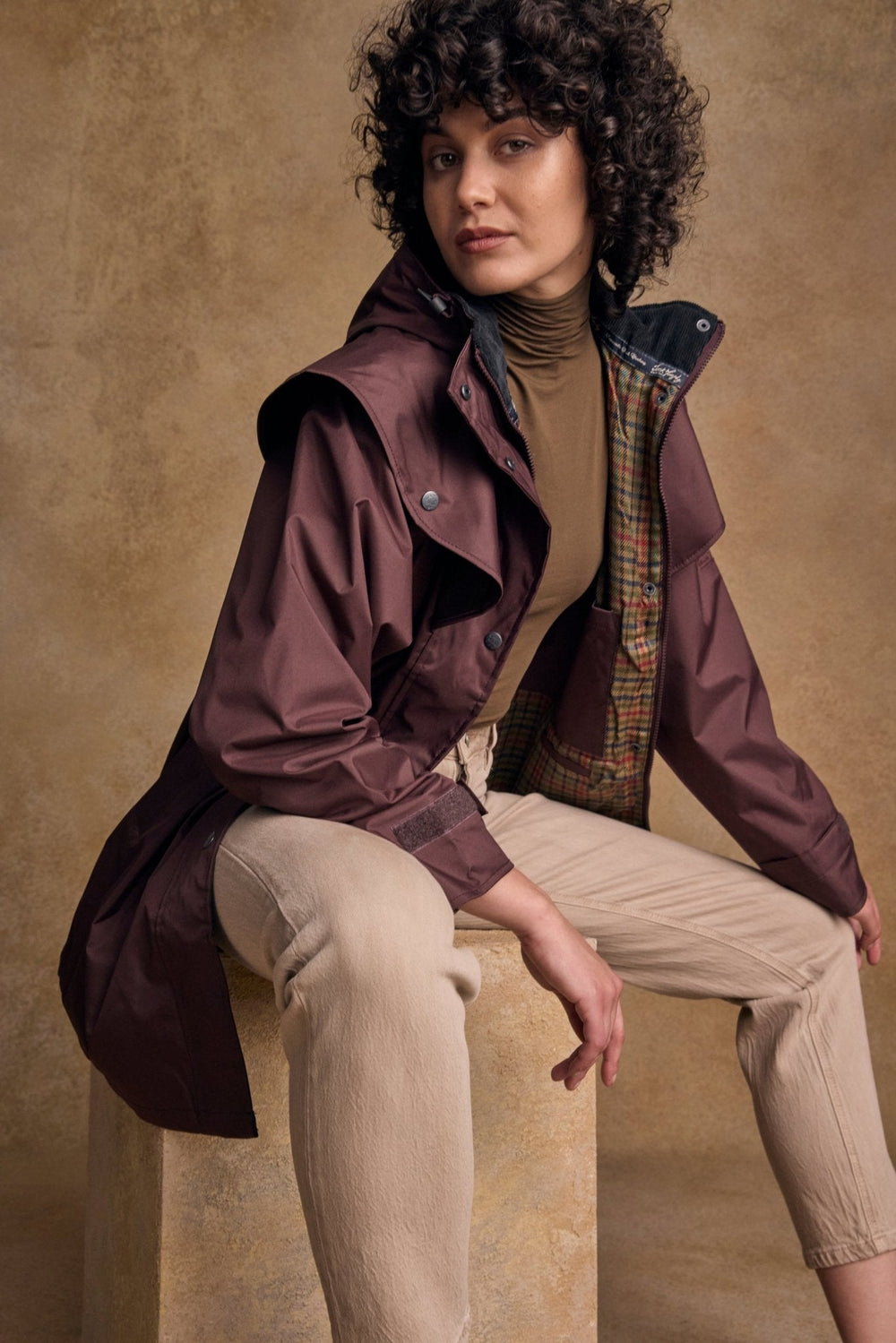 Jack Murphy Ireland - Cotswold Waterproof Jacket - Deep Claret - Waterproof