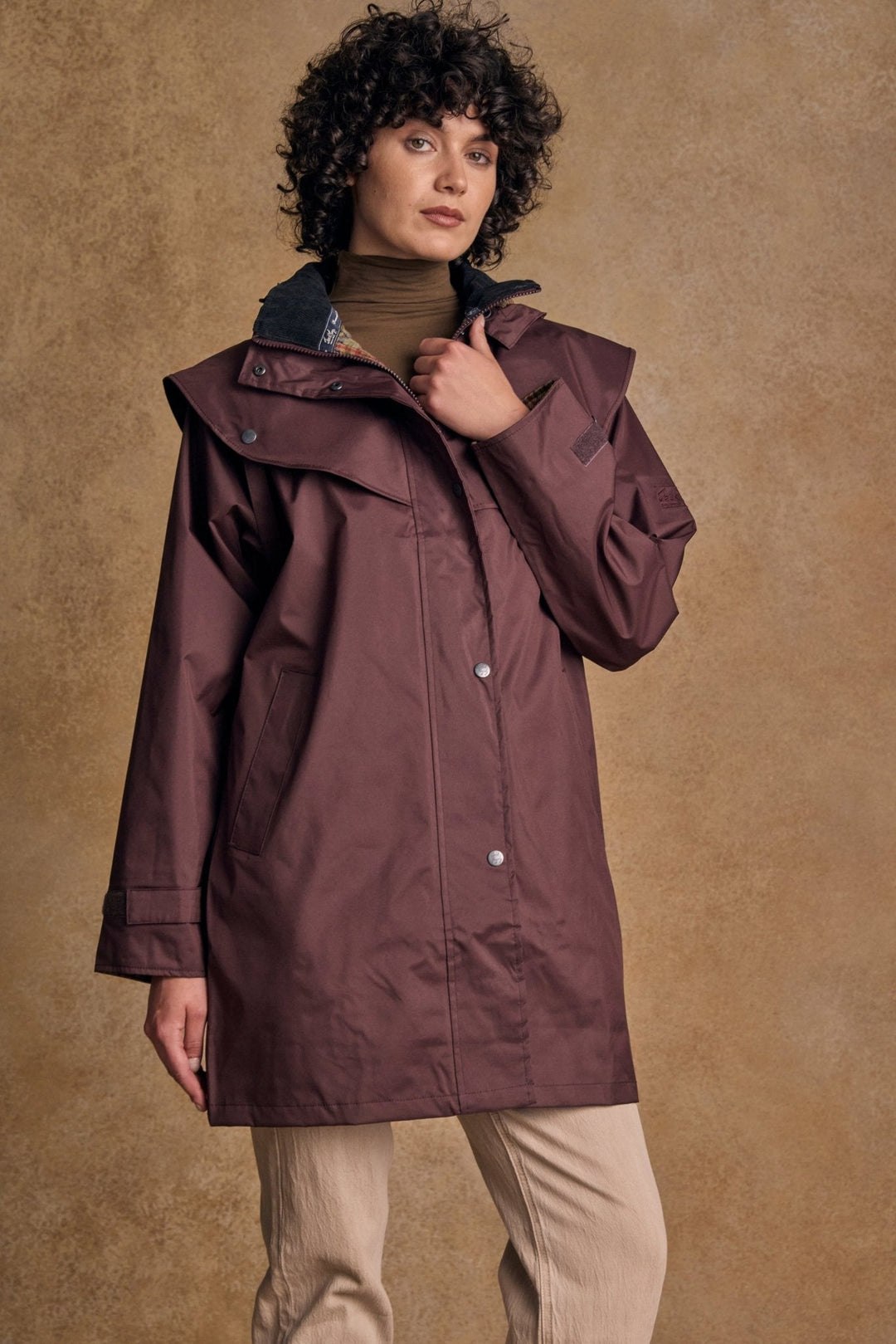 Jack Murphy Ireland - Cotswold Waterproof Jacket - Deep Claret - Waterproof