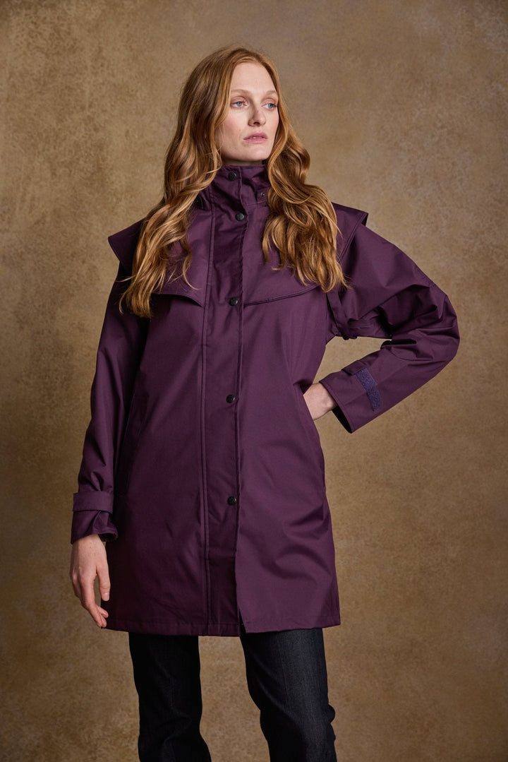 Jack Murphy Ireland - Cotswold Waterproof Jacket - Blackberry - Waterproof