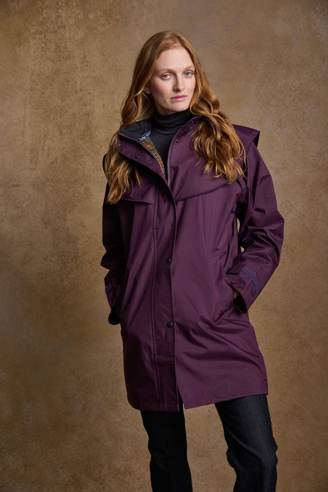 Jack Murphy Ireland - Cotswold Waterproof Jacket - Blackberry - Waterproof