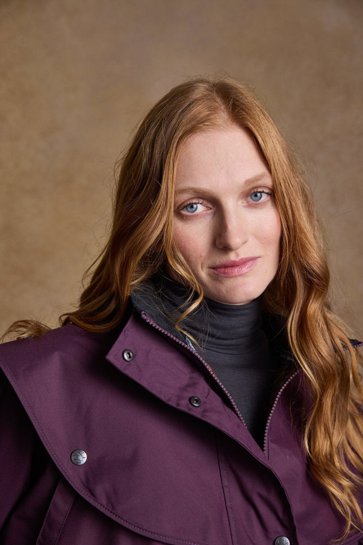 Jack Murphy Ireland - Cotswold Waterproof Jacket - Blackberry - Waterproof