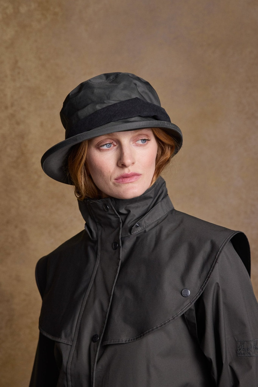 Jack Murphy Ireland - Malvern Waterproof Hat - Olive - Hats