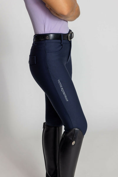 Luxe Breeches-Navy