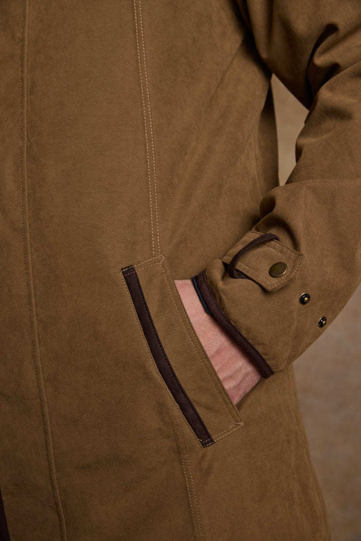 Jack Murphy Ireland - Emmet Waterproof Long Coat - Camel - Waterproof