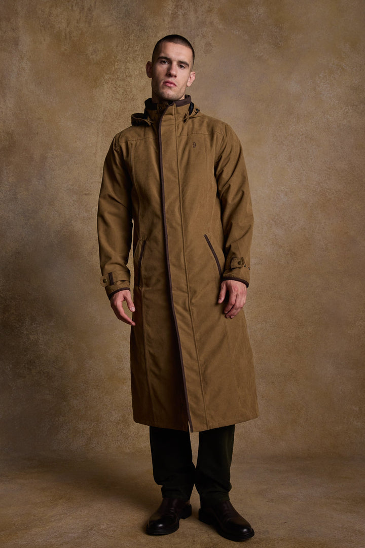 Jack Murphy Ireland - Emmet Waterproof Long Coat - Camel - Waterproof