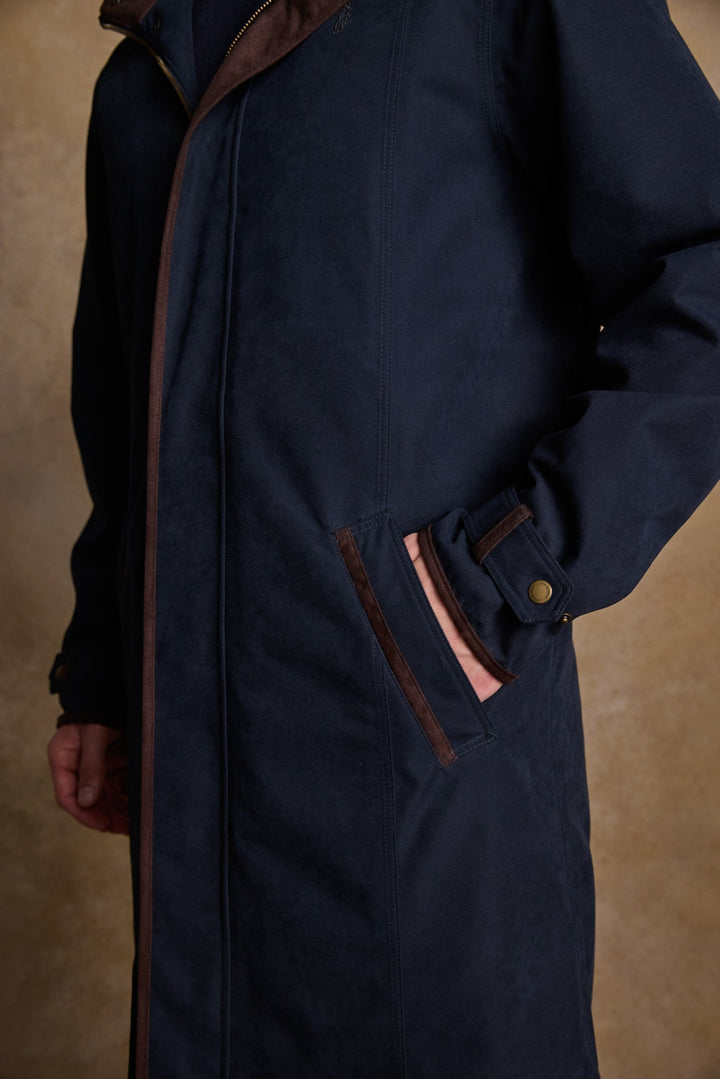 Jack Murphy Ireland - Emmet Waterproof Long Coat - Navy - Waterproof