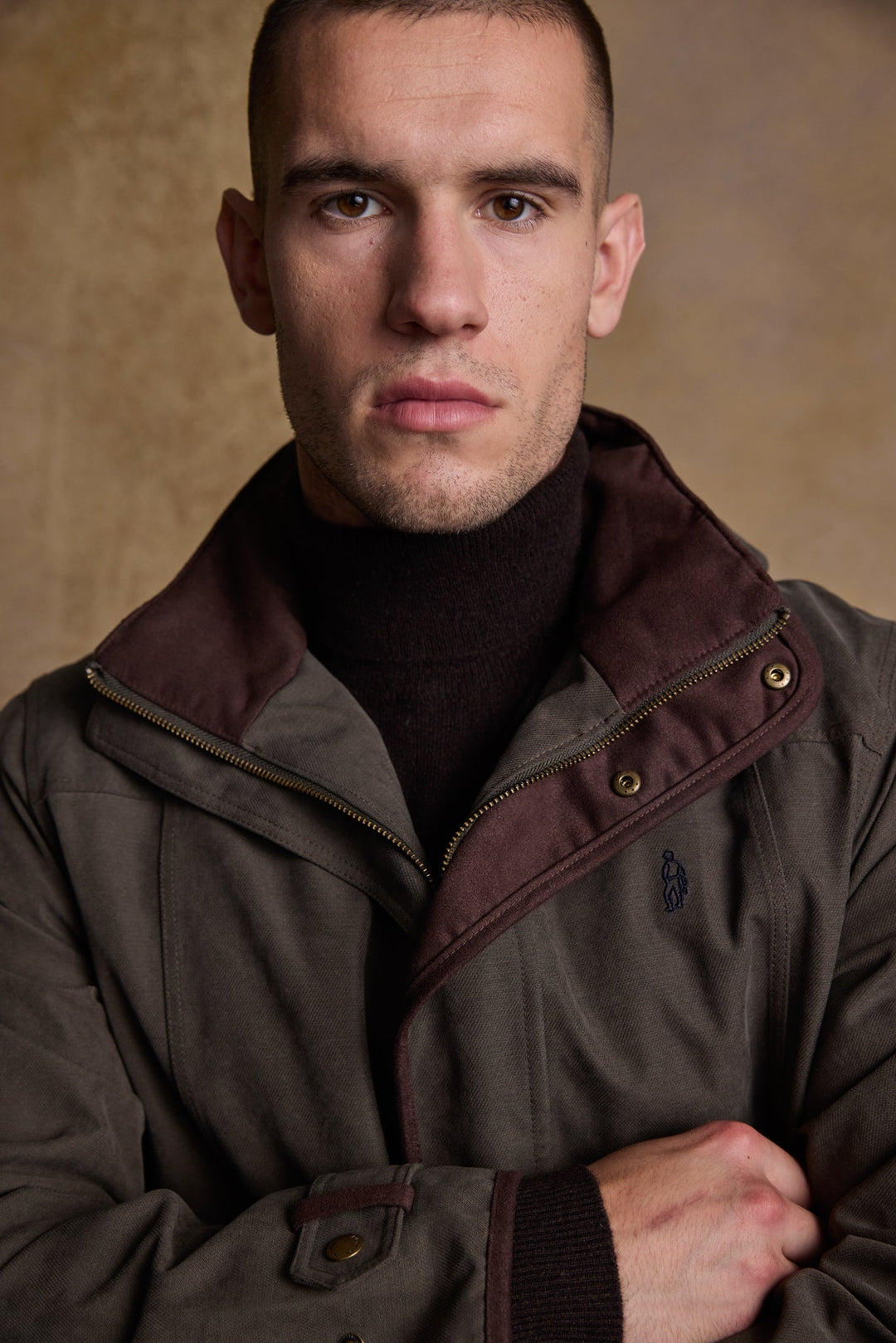 Emmet Waterproof Long Coat - Olive