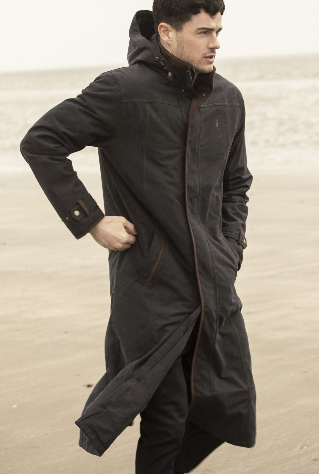 Jack Murphy Ireland - Emmet Waterproof Long Coat - Navy - Waterproof