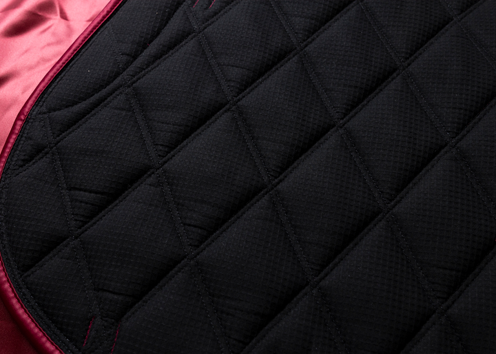 'The Empress' Ruby Red Jewel Jump Saddle Pad