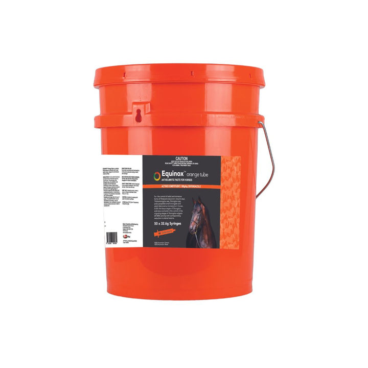 Equinox Horse Wormer Paste - Orange Tube