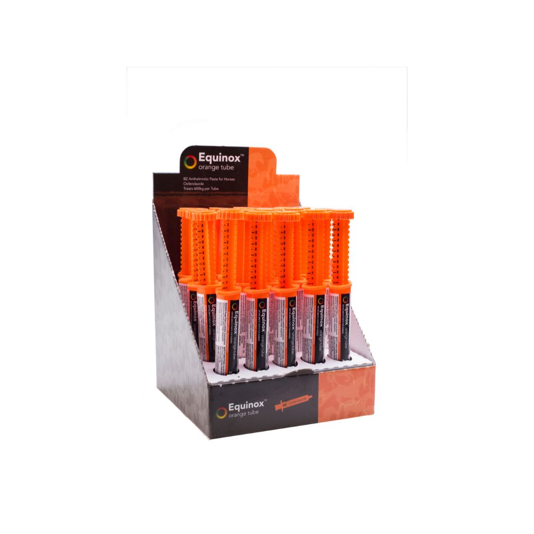 Equinox Horse Wormer Paste - Orange Tube