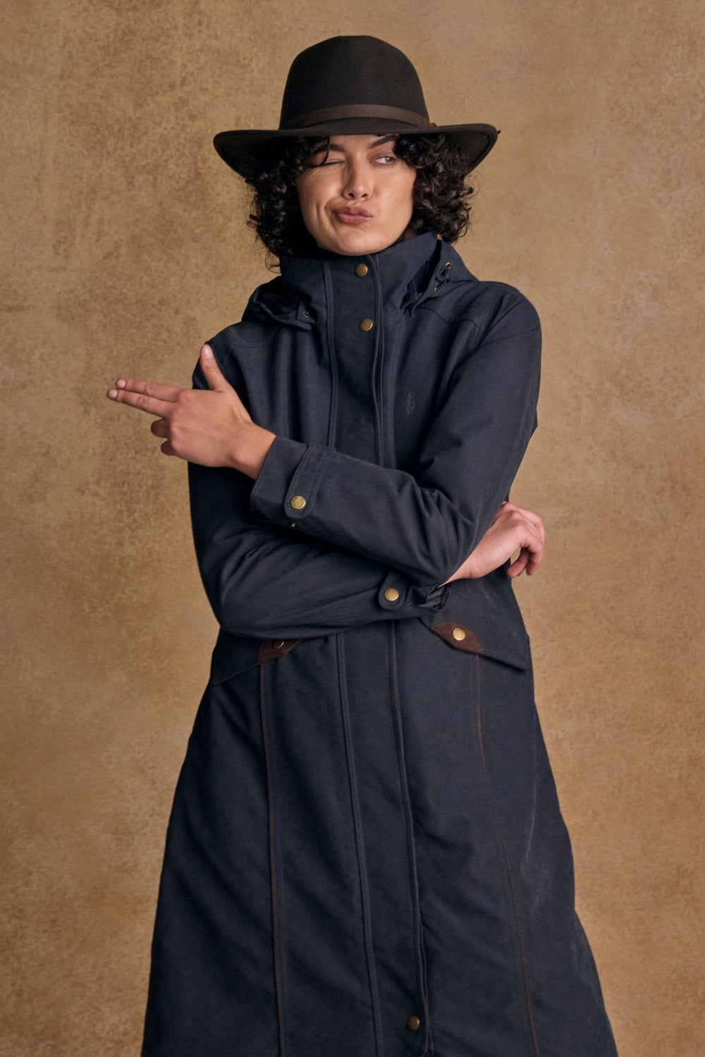 Jack Murphy Ireland - Erin Waterproof Coat - Navy - Waterproof