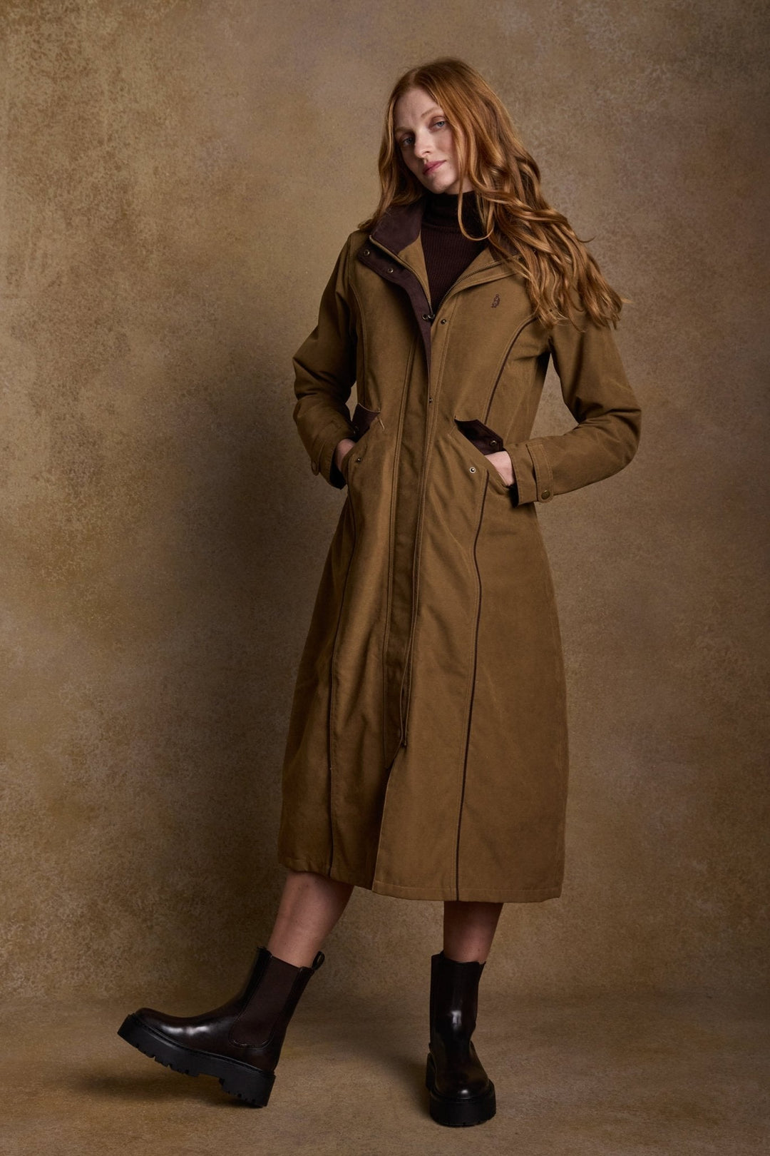 Jack Murphy Ireland - Erin Waterproof Coat - Camel - Waterproof