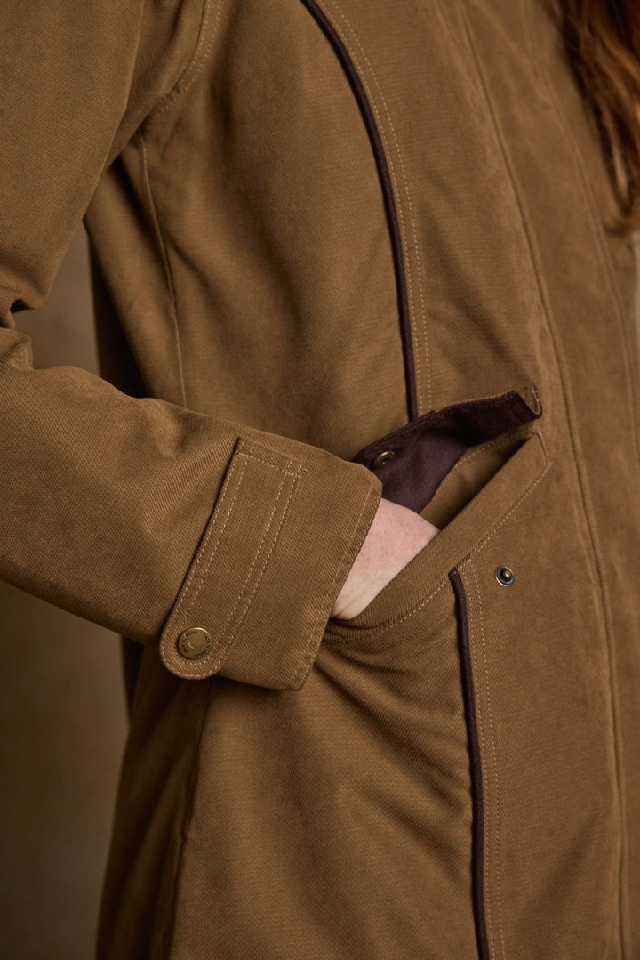 Jack Murphy Ireland - Erin Waterproof Coat - Camel - Waterproof