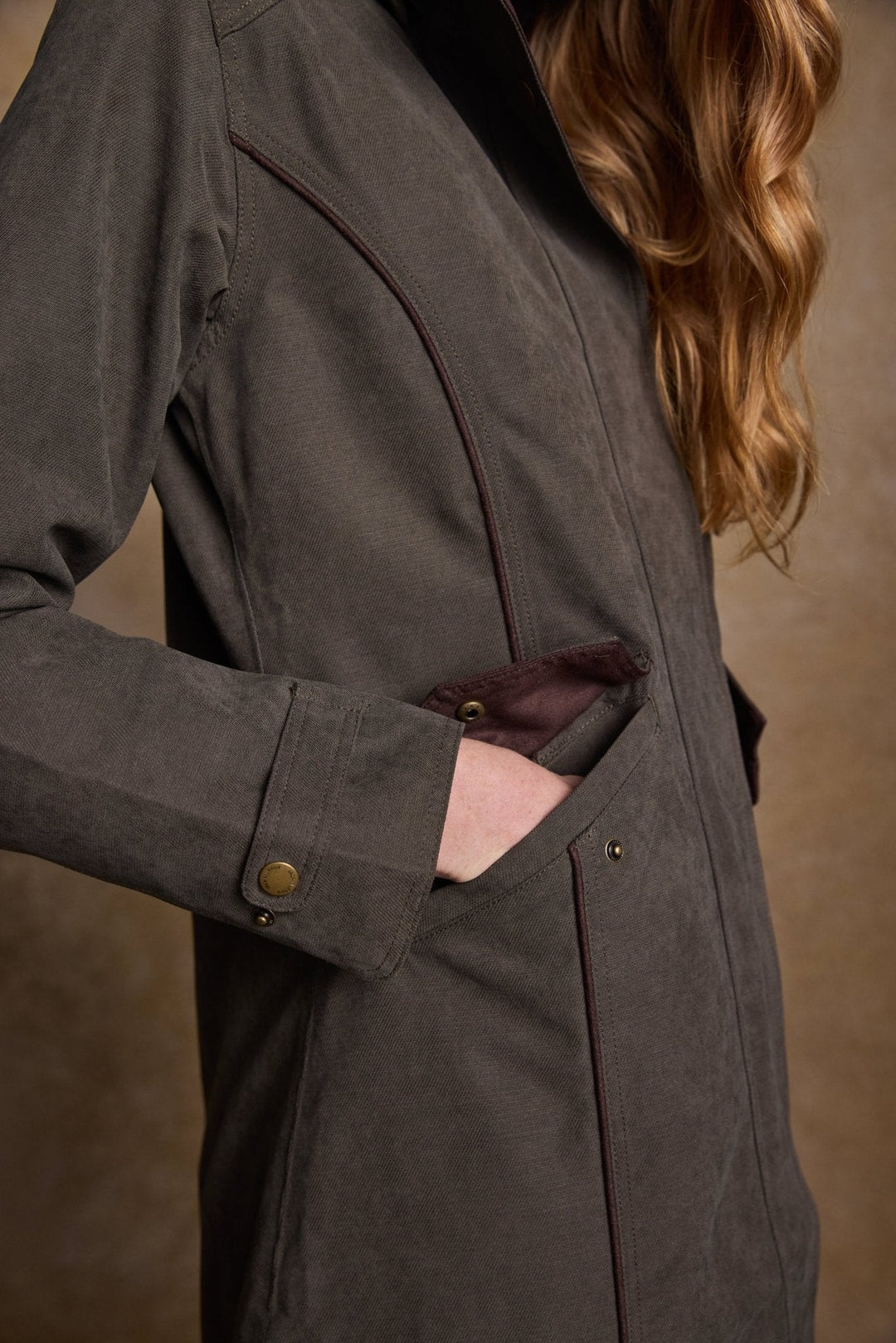 Jack Murphy Ireland - Erin Waterproof Coat - Olive - Waterproof