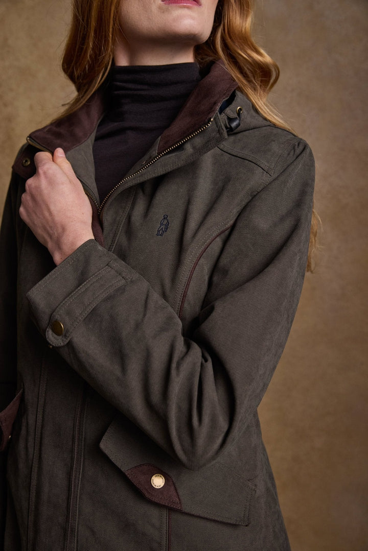 Jack Murphy Ireland - Erin Waterproof Coat - Olive - Waterproof