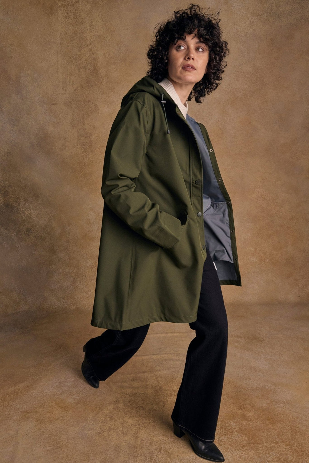 Jack Murphy Ireland - Fiadh Waterproof Jacket - Olive - Waterproof