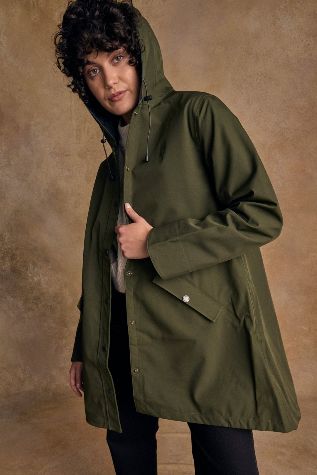 Jack Murphy Ireland - Fiadh Waterproof Jacket - Olive - Waterproof