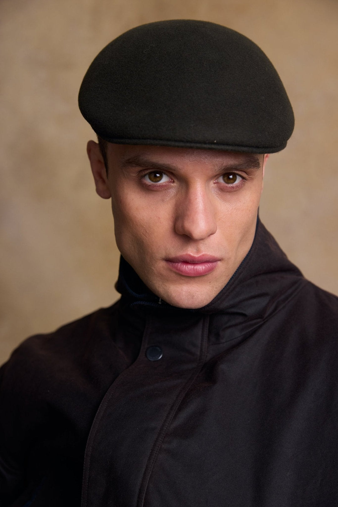 Jack Murphy Ireland - Galway Felt Flat Cap - Olive - Hats