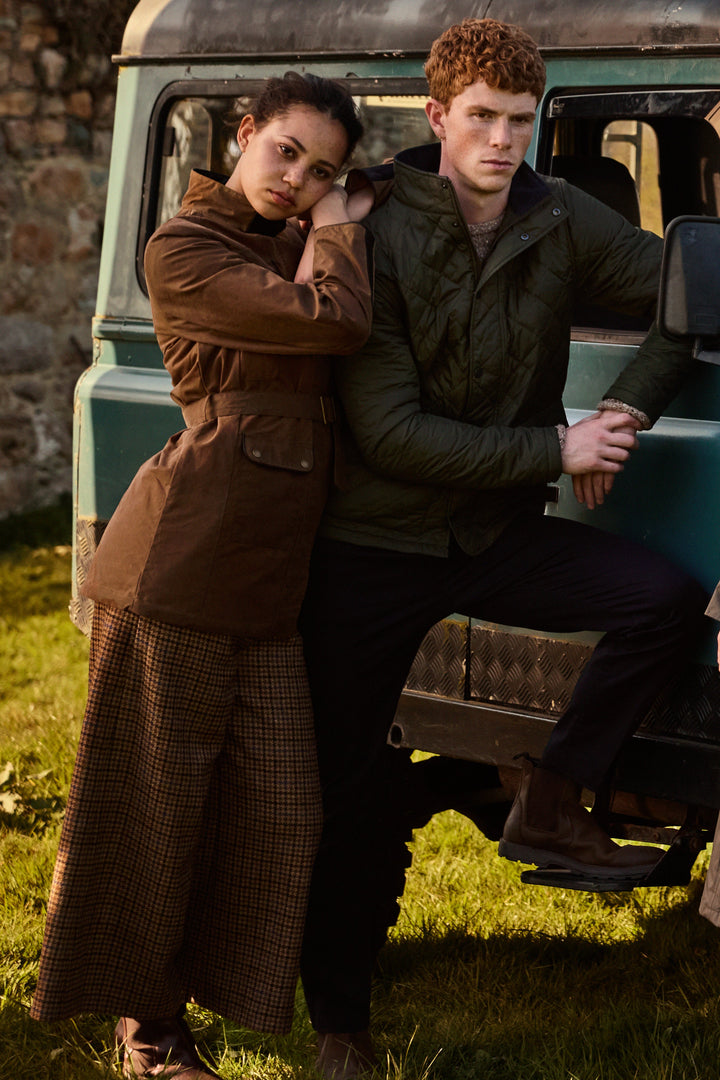 Orla Wax Jacket - Tan