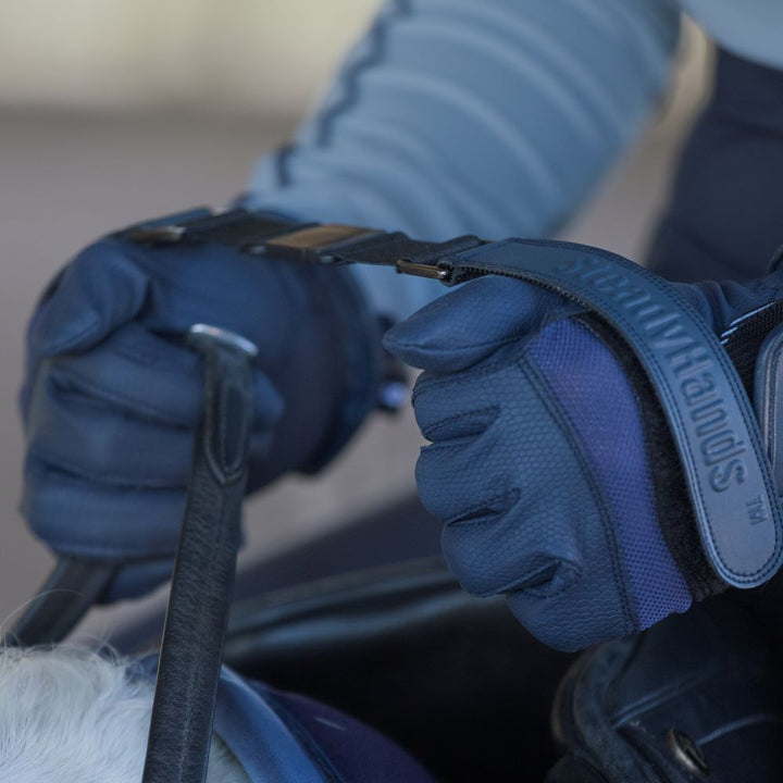 SteadyHands Riding Gloves - NAVY