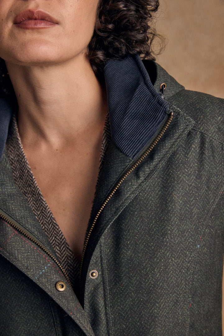 Jack Murphy Ireland - Hannah Waterproof Coat - Green Fields - Waterproof