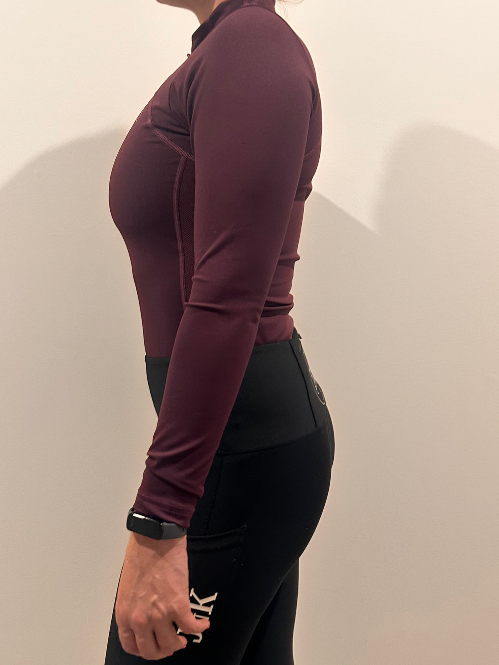 iRide Compression Baselayer - Plum - Polos & Tees by iRide EQ - view 2