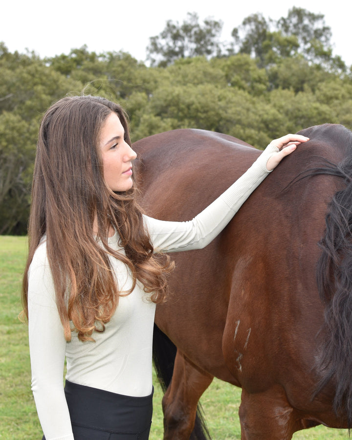 VERA Seamless Long Sleeve | Sage