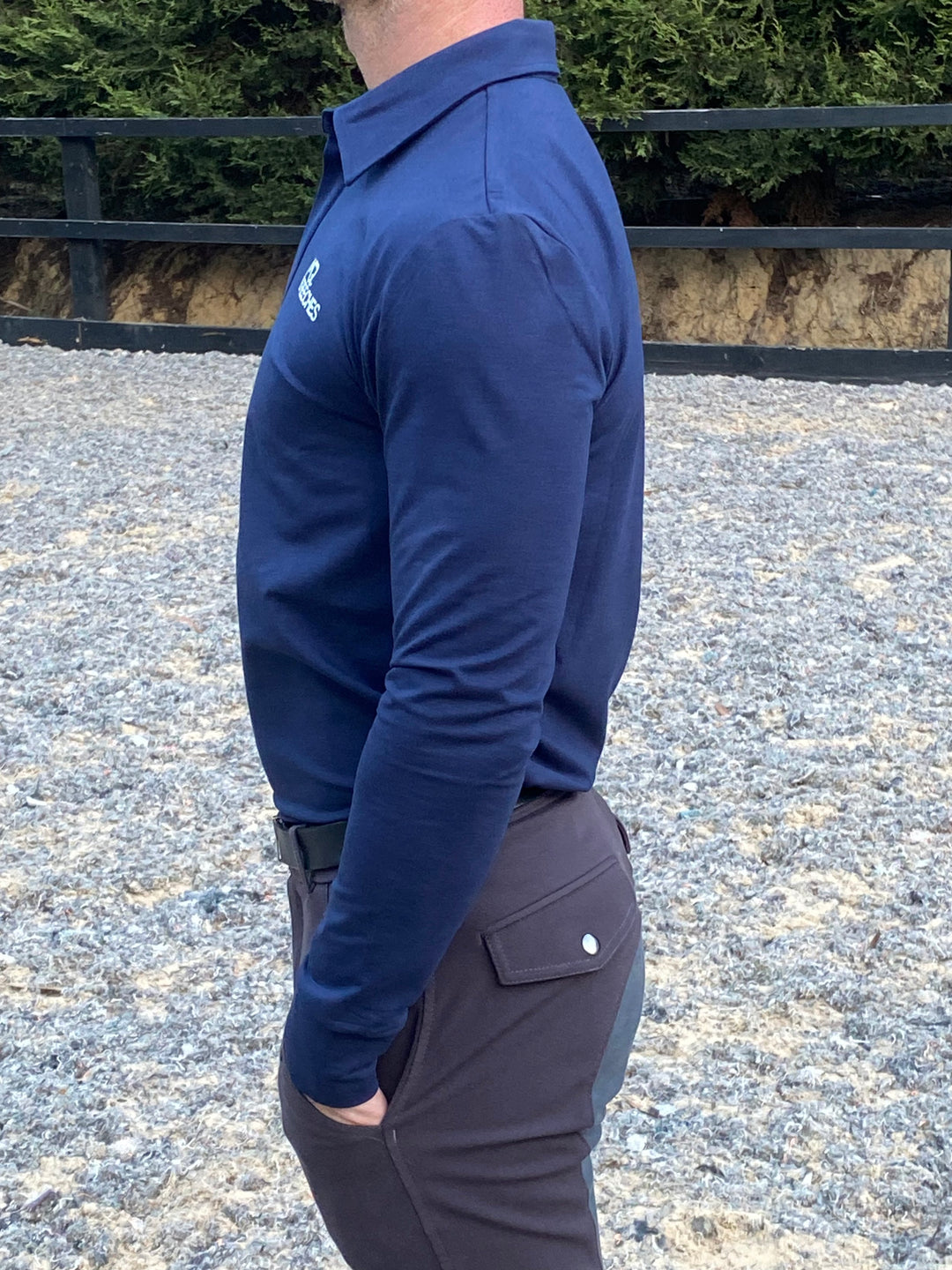 Hudson Long Sleeve Riding Shirt