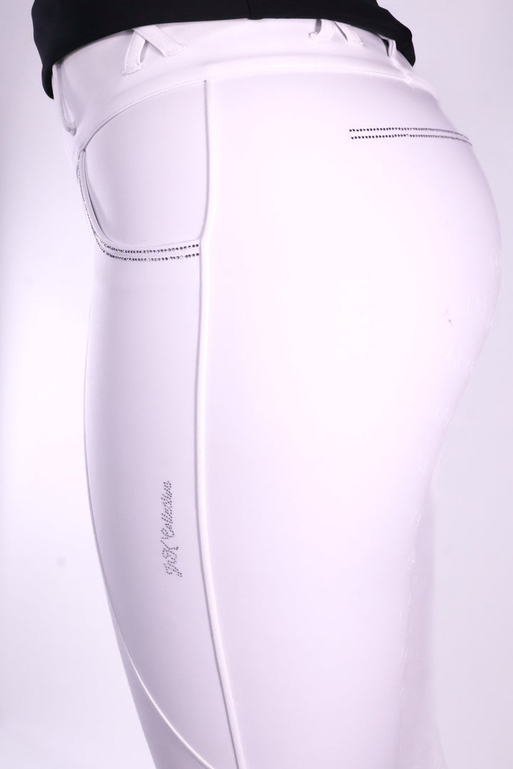 Competition Breeches-Diamond Snow White