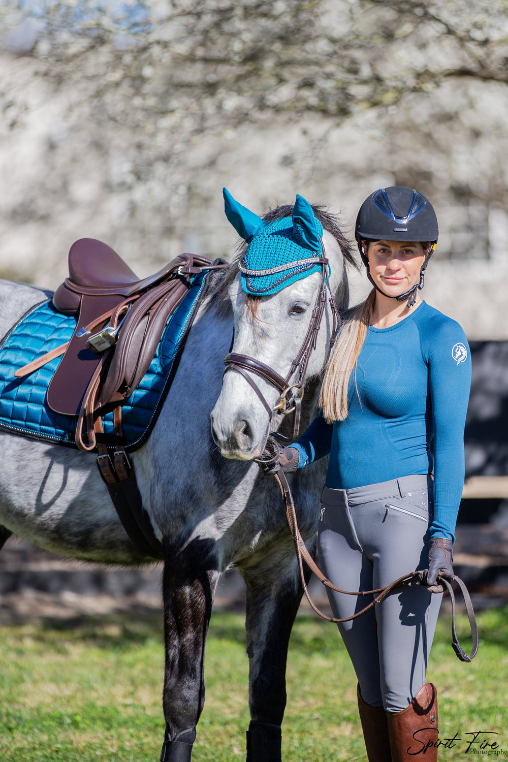 Malibu Barbie Deluxe Satin Saddle Pad - Saddle Pads by Lady Godiva Equestrian - view 2
