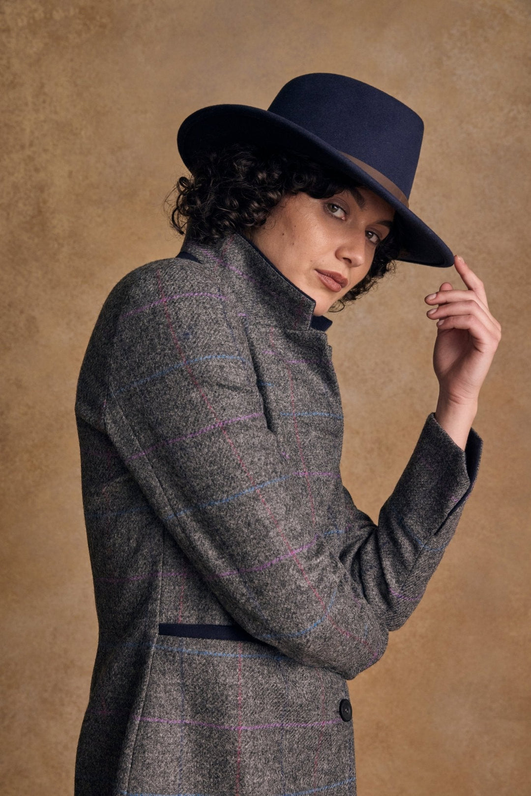 Jack Murphy Ireland - Boston Felt Hat - Navy - Hats