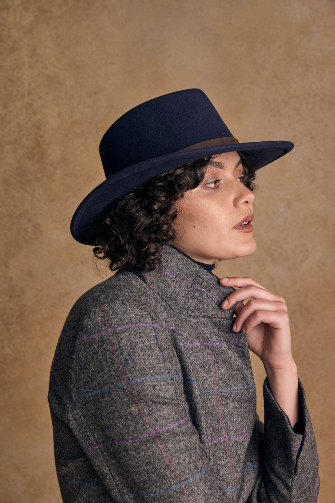 Jack Murphy Ireland - Boston Felt Hat - Navy - Hats