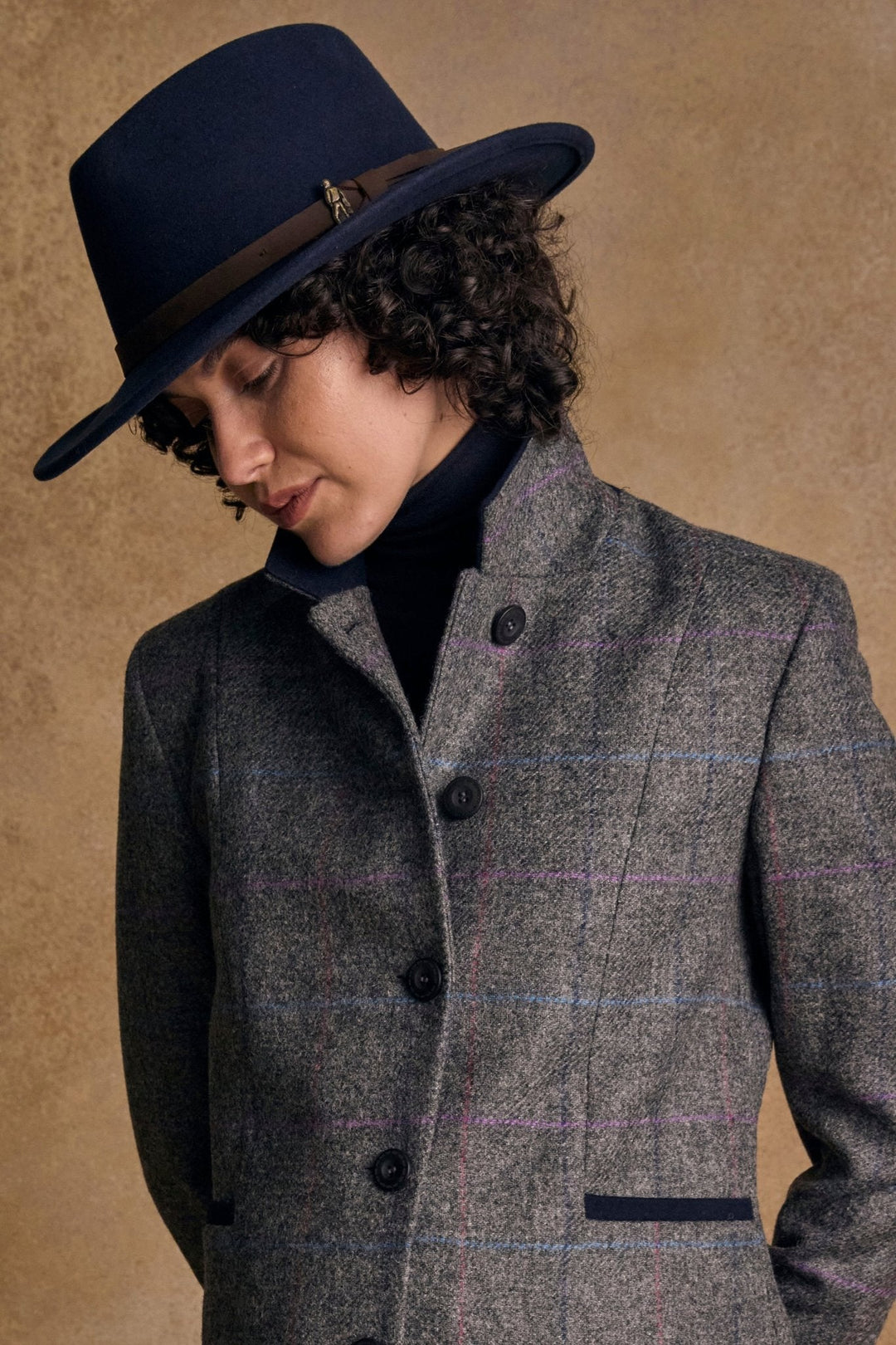 Jack Murphy Ireland - Boston Felt Hat - Navy - Hats