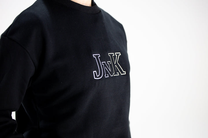 Crew Jumper-Black - Jackets & Jumpers by JNK Collective - view 2