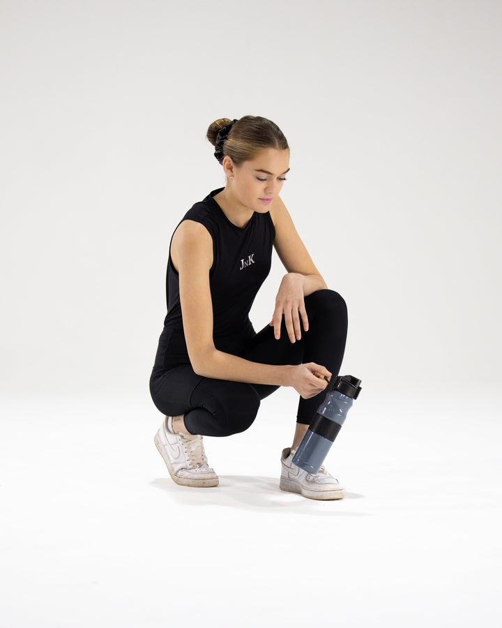 Essential Leggings-White - Lounge & Activewear by JNK Collective - view 3