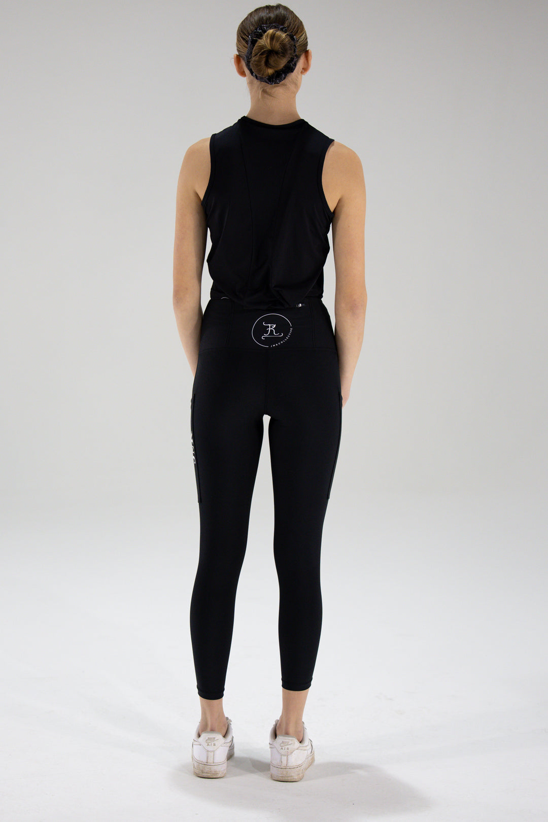 Essential Leggings-White - Lounge & Activewear by JNK Collective - view 4