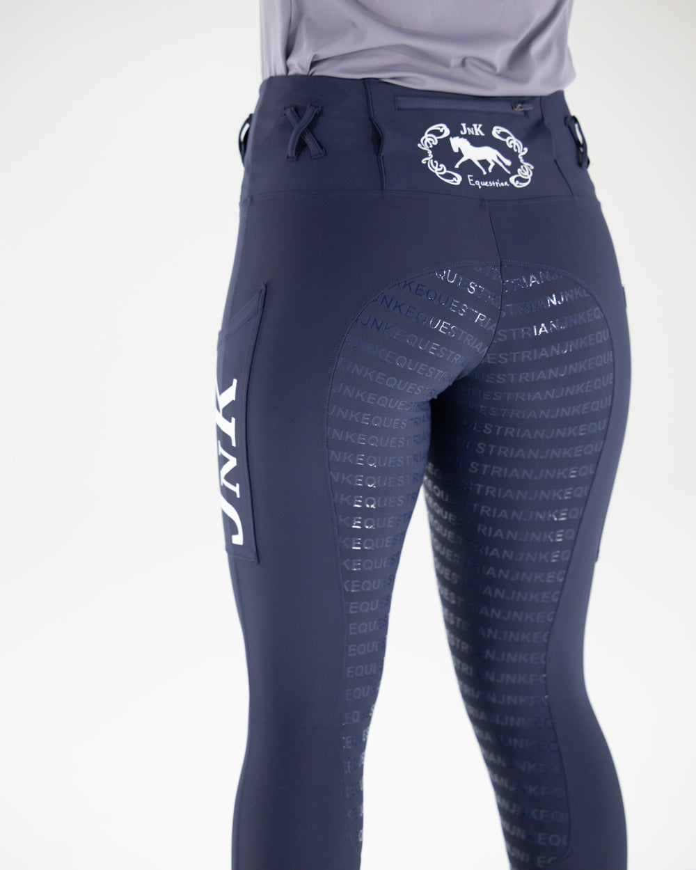 Active Tights- Navy by JNK Collective - view 2