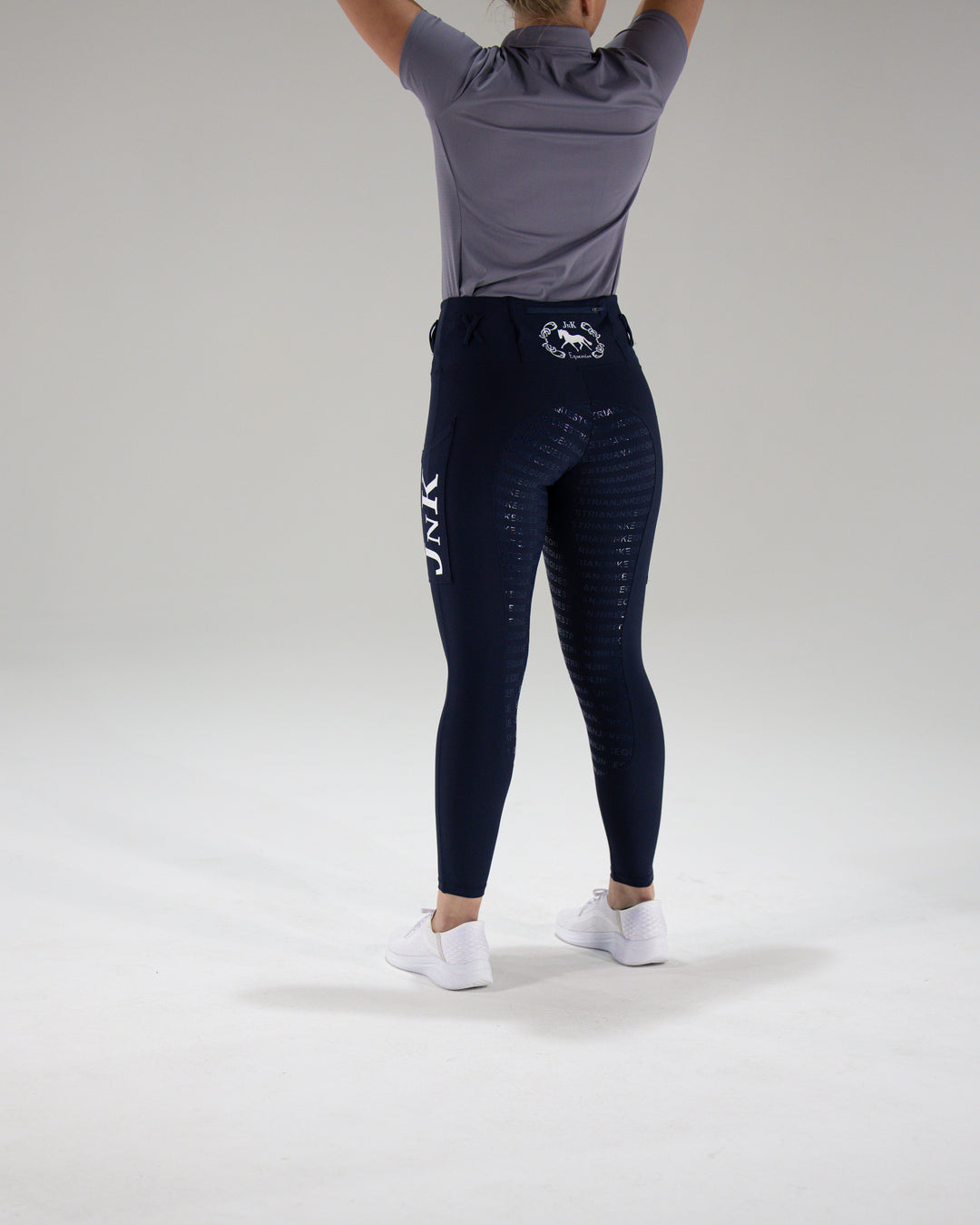 Active Tights- Navy by JNK Collective - view 3
