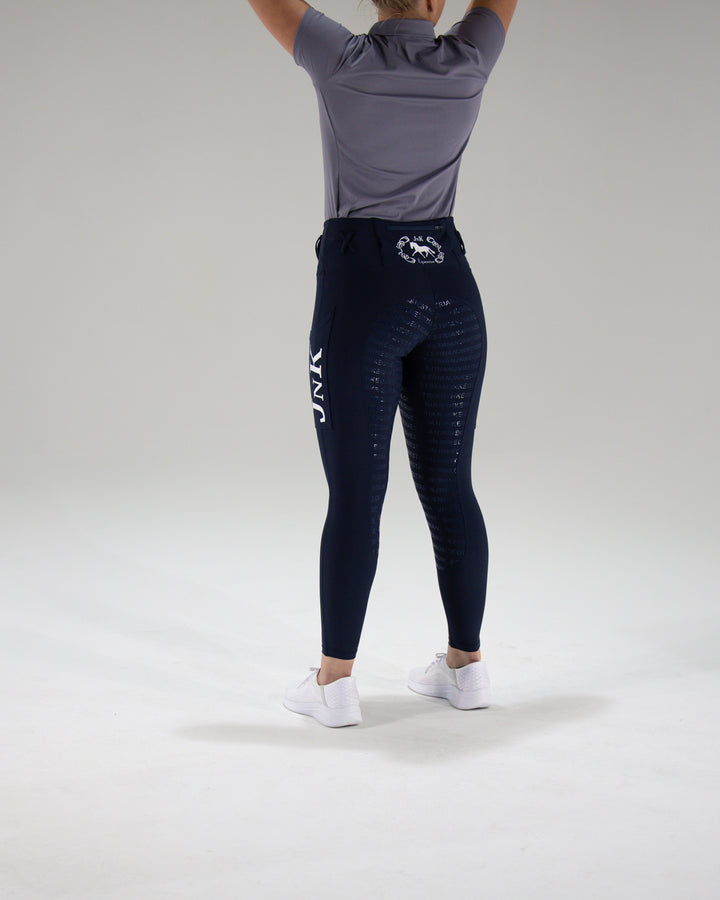 Active Tights- Navy by JNK Collective - view 3