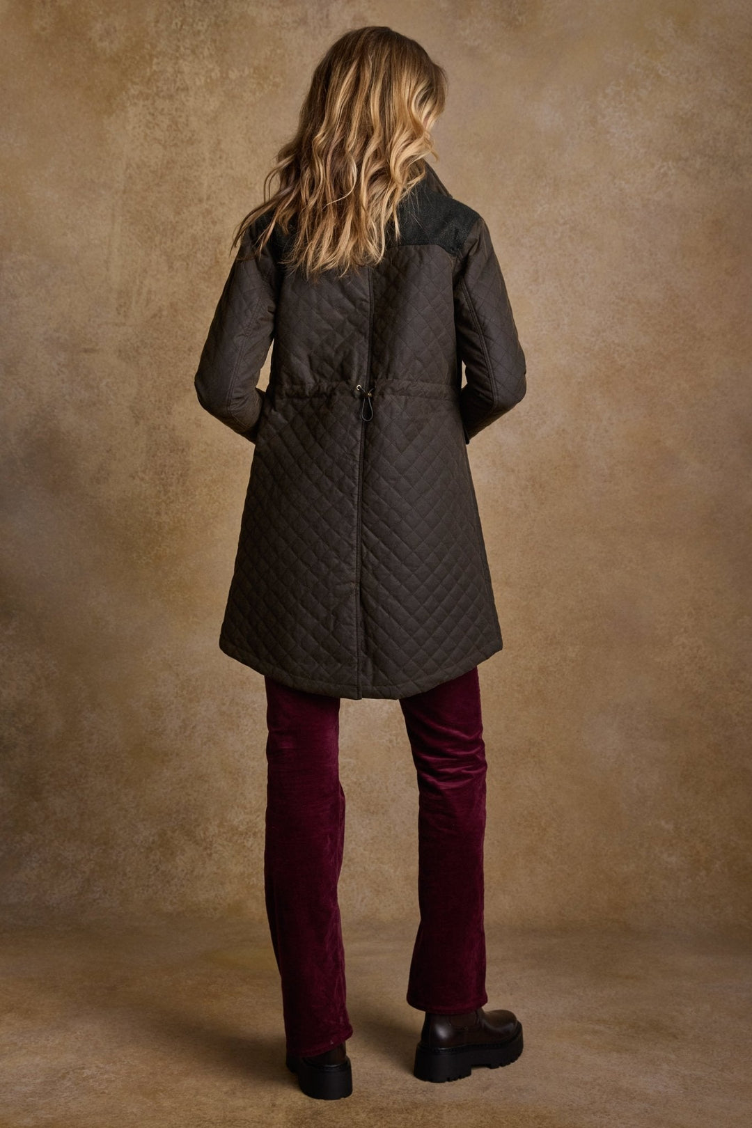 Jack Murphy Ireland - Jodie Wax Coat - Olive - Wax