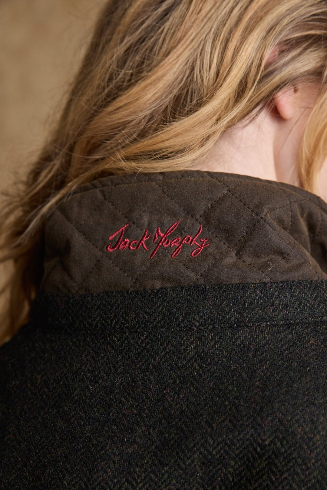 Jack Murphy Ireland - Jodie Wax Coat - Olive - Wax