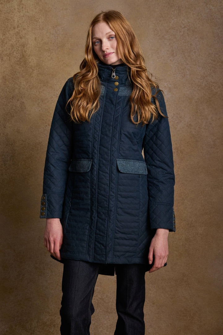 Jack Murphy Ireland - Jodie Wax Coat - Teal - Wax