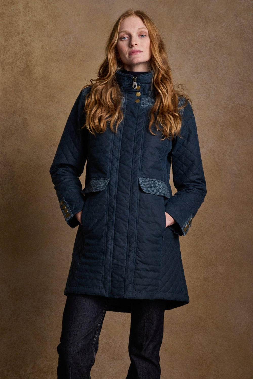 Jack Murphy Ireland - Jodie Wax Coat - Teal - Wax