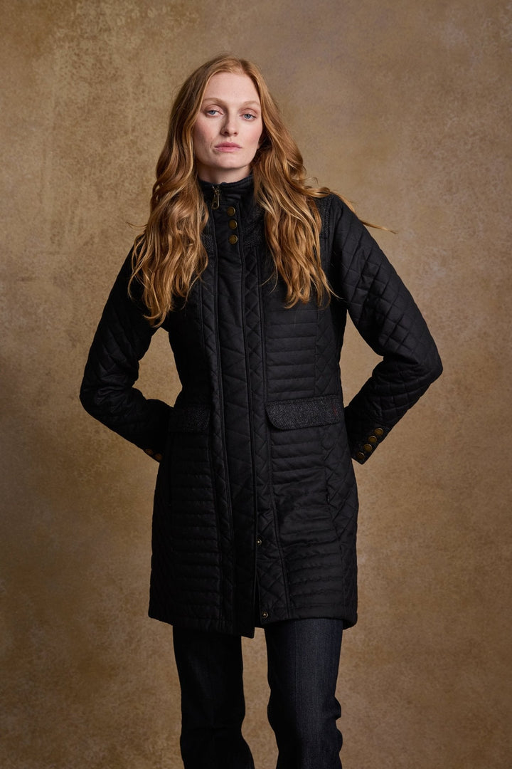 Jack Murphy Ireland - Jodie Wax Coat - Black - Wax