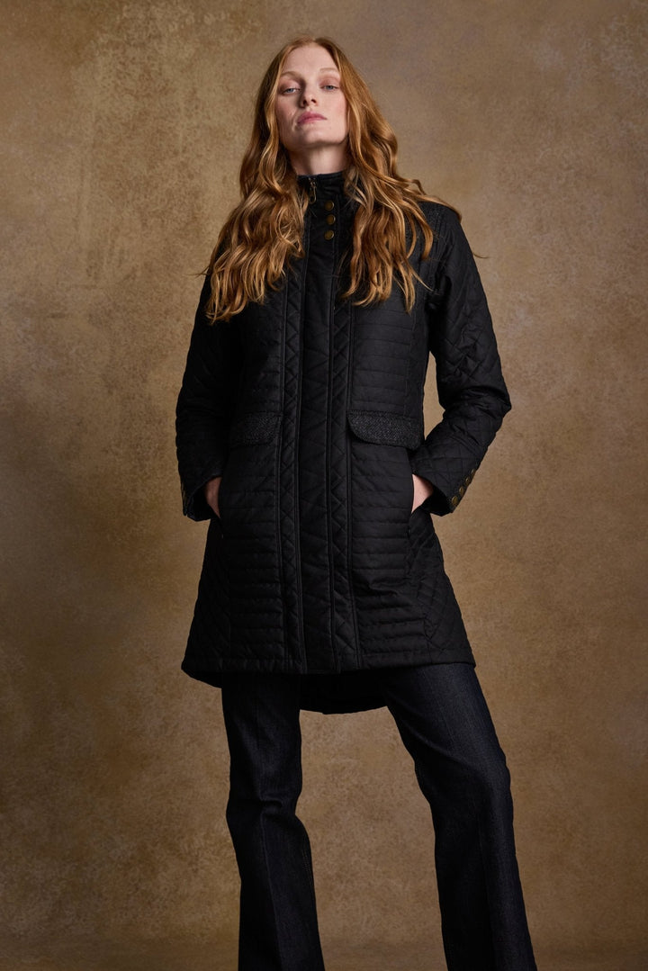 Jack Murphy Ireland - Jodie Wax Coat - Black - Wax
