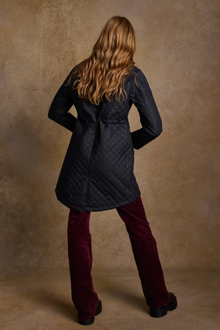 Jack Murphy Ireland - Jodie Wax Coat - Navy - Wax