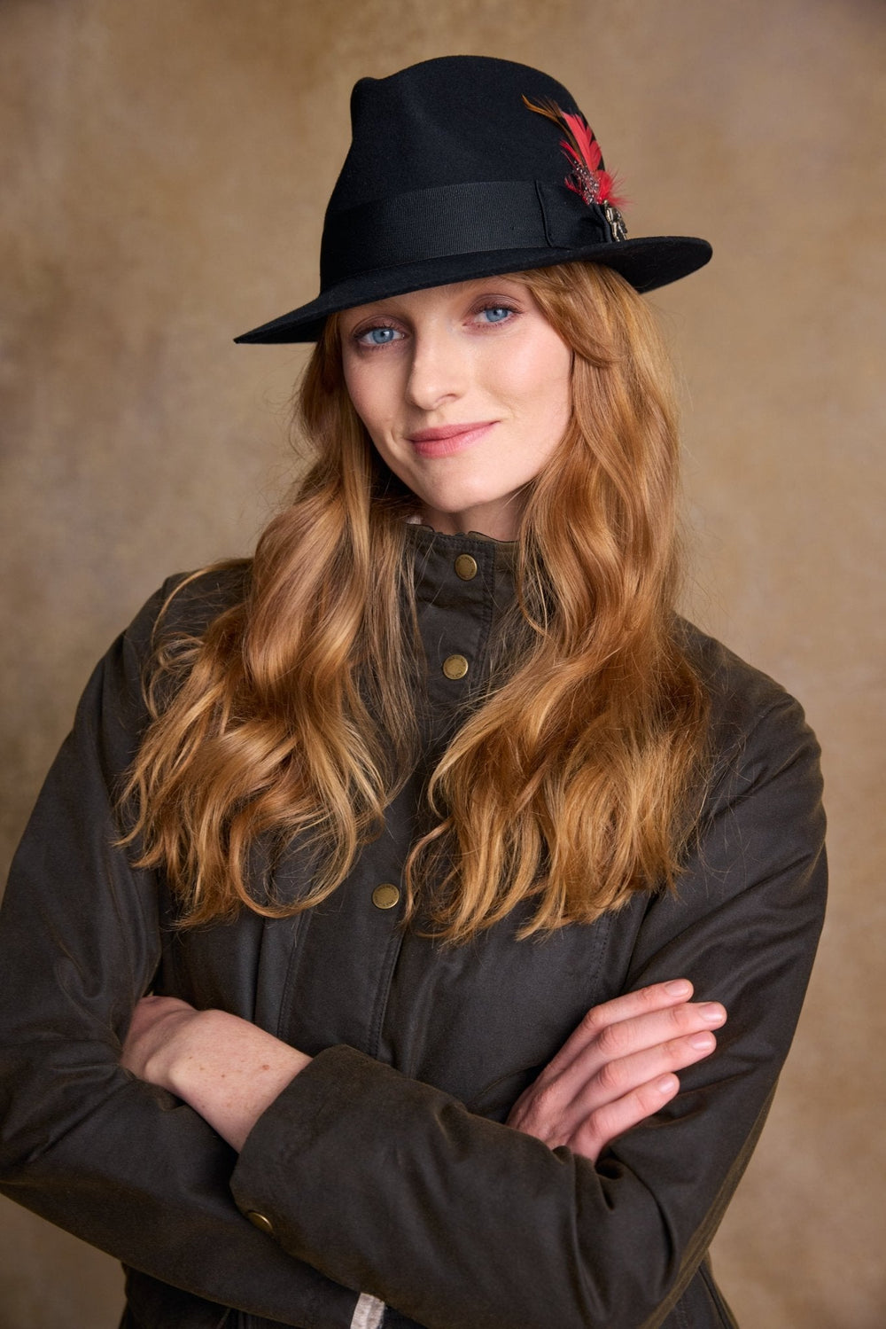 Jack Murphy Ireland - Kildare Felt Trilby Hat - Black - Hats